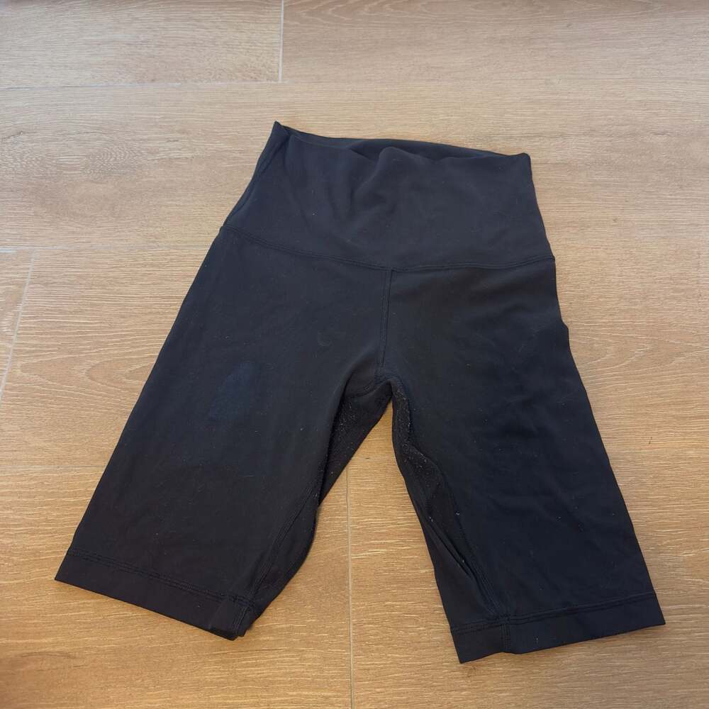 Lululemon Black Biker Shorts Size 6